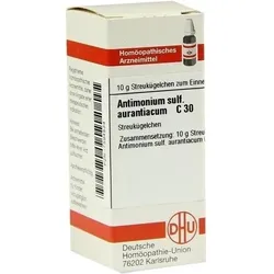 ANTIMONIUM SULFURATUM aurantiacum C 30 Globuli 10 g