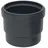 Geberit Steckmuffe PE DN 50 50mm Schwarz