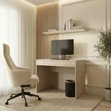 komodee Schreibtisch Forde - Geräumig - Mit Schublade - Kashmir - Breite 75 cm, Höhe 75 cm, Tiefe 50 cm