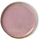 HKliving - Chef Ceramics Teller, Ø 20 cm, rustic pink