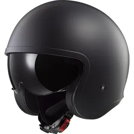 LS2 Spitfire II Solid Matt-Schwarz M
