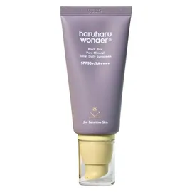 Haruharu WONDER Black Rice Pure Mineral Relief Daily Sunscreen Öl LSF 50+ 50 ml
