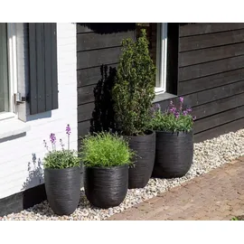 Capi Europe Nature Rib Ø 35 x 34 cm anthracite