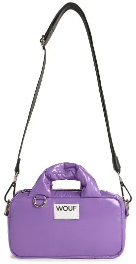 Wouf Glossy Handtasche 19 cm  lila