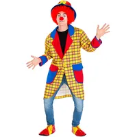 tectake® Herrenkostüm Clown Fridolin