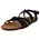 Komfort-Sandalen Damen Schwarz 37