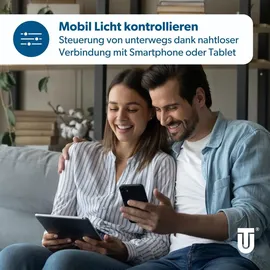 Unitec LED-Lampe 60W E27 dimmbar warmweiß