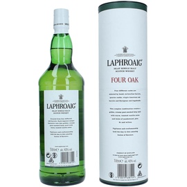 Laphroaig Four Oak Islay Single Malt Scotch 40% vol 1 l Geschenkbox