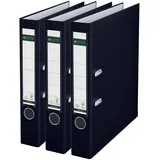 Leitz DIN A4 5 cm Schwarz 3 St.