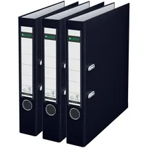 Leitz DIN A4 5 cm Schwarz 3 St.