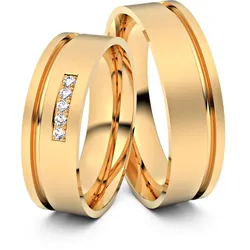 Trauringe Witten 585er RosÈgold - 2174