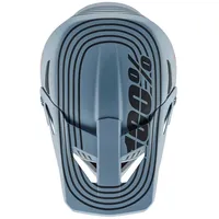 100% Status youth helmet Caltec Grey YS