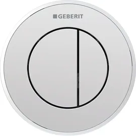 Geberit Typ 10 Fernbetätigung Round Drückerplatte