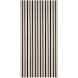 Swanew - Akustikpaneel mdf Wandverkleidung Natur Akustik Wandpaneel Moderne Wandpaneele aus Holzfunier und Filz 120x60x2.1cm Eichenholz