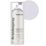 shelfmade Kreidespray lila - hochwertiges Kreidefarbe Spray - Sprühfarbe lila - matte chalk Sprayfarben - deckendes Chalk Spray (Wisteria - Leichtlila)