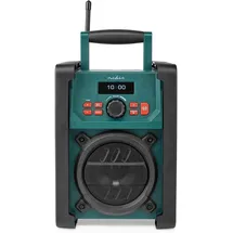 Nedis DAB+ Radio Baustellenradio grün/schwarz