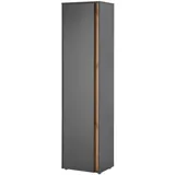 furn.design Center Schuhschrank 50 x 200 x 40 cm grau