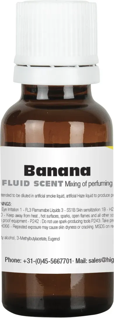 Showgear Fog Fluid Scent Banane, 20 ml