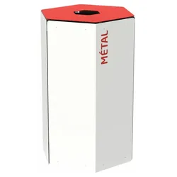 Mulleimer zur Abfalltrennung, 50 Liter h8660