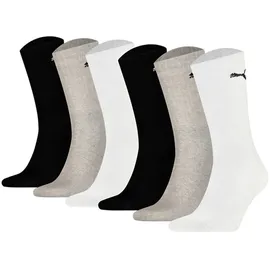 Puma Socken Unisex 6er Pack Stretch bunt|grau 39-42