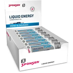 SPONSER Energiegel Liquid Energy Pure | 18 Tuben Box