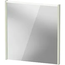 Duravit D-Code Spiegel DC70760HHHH0000 650x700x48, Blassgrün Matt, mit LED Beleuchtung