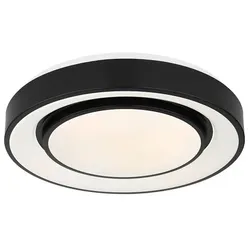 Sully Deckenleuchte Metall Schwarz, Led