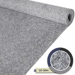 Nadelfilz TURBO - Grau - 2,00m x 1,50m