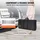 Vevor Tragbare Messetheke Messetresen, 1300 x 465 x 950 mm Messestand Ausstellungs-Thekenständer, Faltbarer Promotion-Einzelhandels-Bartisch, Pop-Up-Podium mit Aufbewahrungsregal, Tragetasche