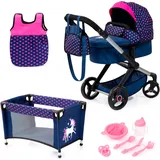 Bayer Kombi-Puppenwagen Xeo Mega Set