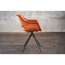 KAWOLA Zaja Velvet drehbar cognac