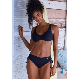 LASCANA Bikini-Top Damen Schwarz 42 Cup F