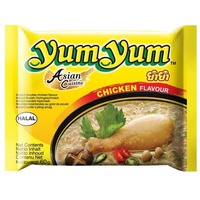 YumYum Instant Nudeln mit Huhn Chicken Geschmack 60g armoatisch schnell einfach