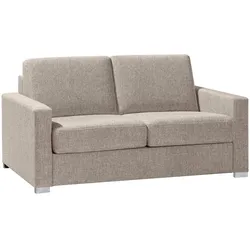 Schlafsofa Cleo Stoff Beige 150 cm