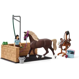 Schleich Horse Club Waschplatz mit Horse Club Emily & Luna 42438