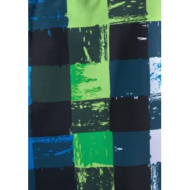 Buffalo Badehose Boxer-Badehose Grün/Schwarz S
