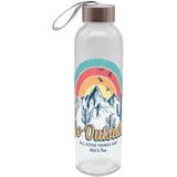 Geda Labels GEDALABELS Trinkflasche Go Outside 500ml Glas