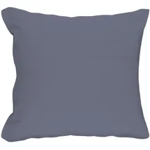 H. G. Hahn Kissenbezug Jersey 80 x 80 cm Blau