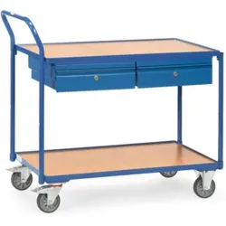 fetra Tischwagen 2622 - Tragkraft 300kg TPE-Reifen