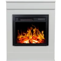 Aflamo LED Elektrokamin | Smart | mit Heizfunktion | Weiß
