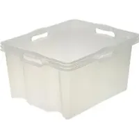 KEEEPER keeeper Aufbewahrungsbox, Aufbewahrungsbox "Multi-Box transparent, B/H/L: ca. 35x23x43