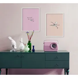 KOMAR Wandbild SW Quote Yoda Cute 50 x 70 cm