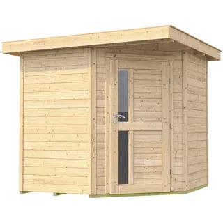 A 2,09 x 2,05 m natur