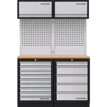 Kraftwerk Mobilio 2er Kombi, 5 & 9 Schubladen, Oberschrank, 3964K-95K2