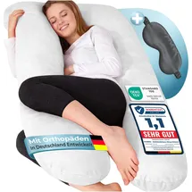 eloneo Stillkissen 153 cm Weiß