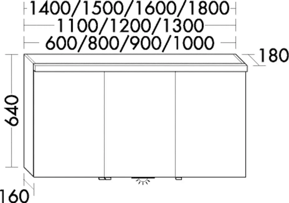 Burgbad Sp.-Schr.Sinea Matt 640x1200x180 Sand Solid Matt, SPRV120RF1762 SPRV120RF1762
