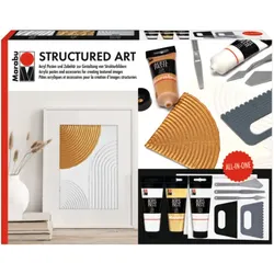 Marabu Acrylpasten-Set STRUCTURED ART