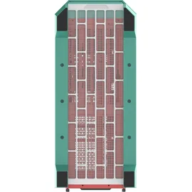 Thermaltake View 600 TG Full Tower ATX Gehäuse Sichtfenster mint strawberry