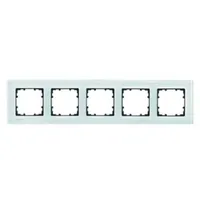Siemens Schalterprogramm 5fach Rahmen Delta Grün 5TG12050