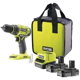 RYOBI R18DD7-220S inkl. 2 x 2,0 Ah + Tasche